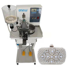 QS-801 Automatic Beading Attaching Machine Pearl Setting Nail Beads Fixing Machine